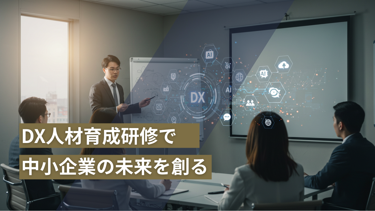 DX人材育成・研修で中小企業の未来を創る